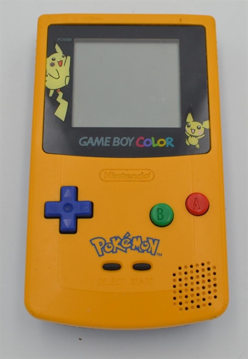 Gameboy Color - Pokemon Edition Pikachu og Pichu - Konsol - SNR CH22956505 (B Grade) (Genbrug)